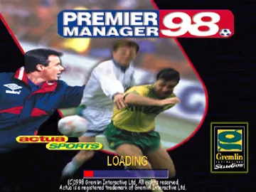 Premier Manager 98 (EU) screen shot title